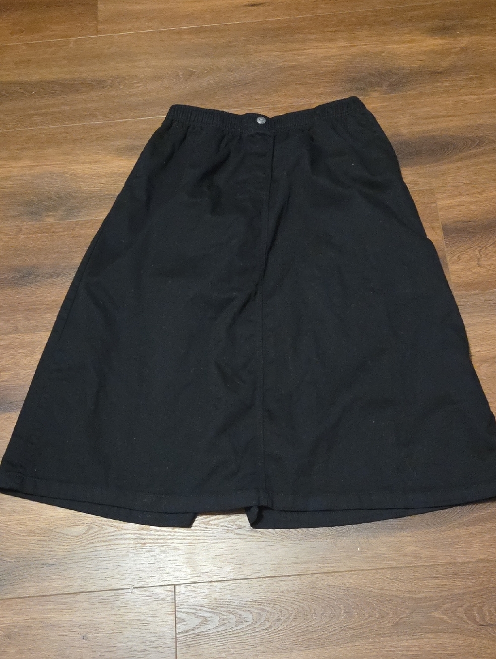 Woman Within black Skirt 16W